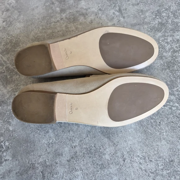 Quince Women’s Suede Penny Loafers Size 9 - Picture 3 of 4